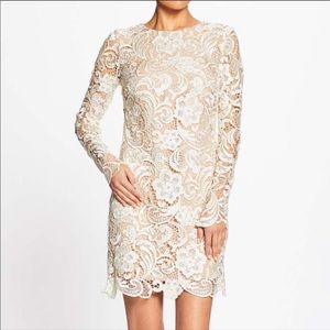 NWT Dress the Population lace cocktail dress.